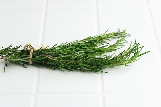 close up fresh herbs